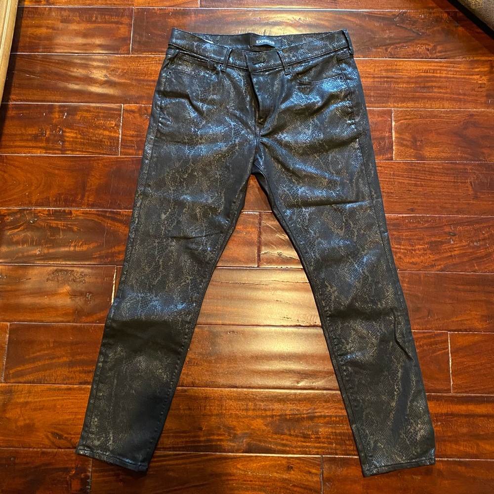 Express Snakeskin Jeans